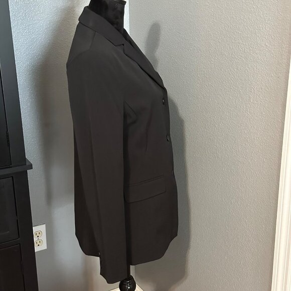 The Limited Stretch Blazer Womens M Black Lined Professional Classic Career Y2K - Picture 5 of 7